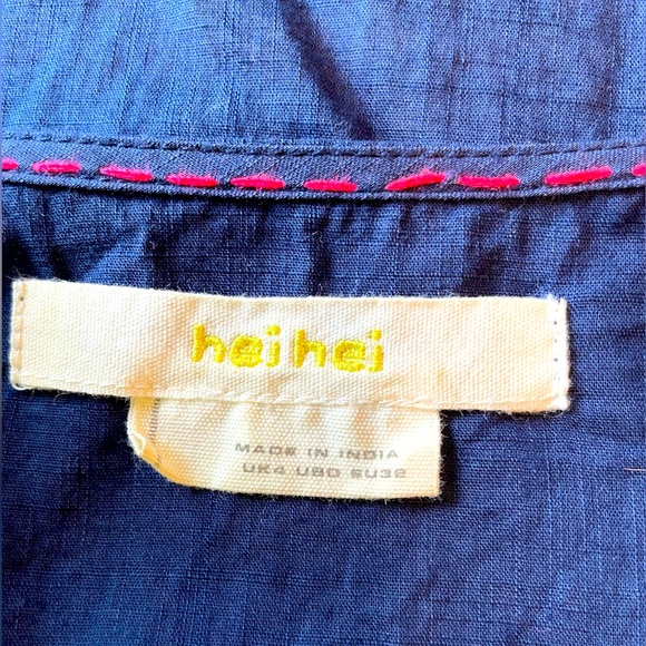 Anthropologie Hei Hei Tunic / Size 0 / 100% cotton - Picture 6 of 6